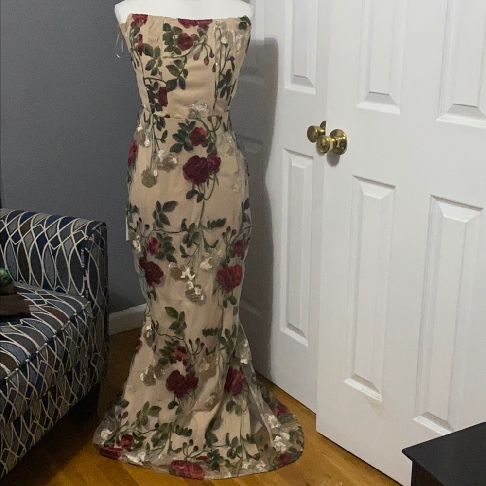 Floral long dress